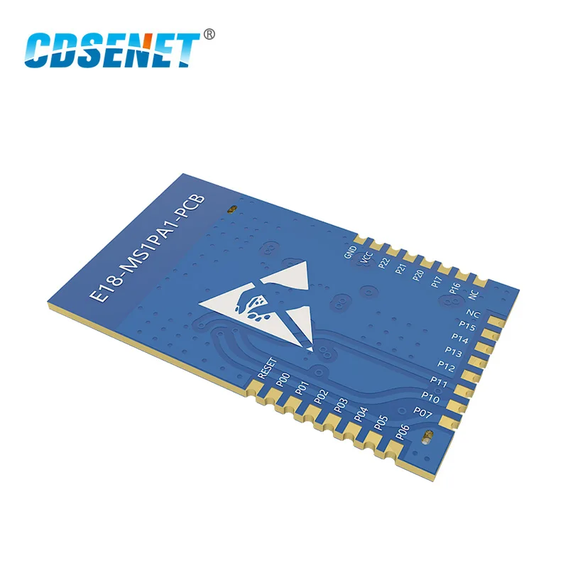 1 шт. 2,4 ГГц ZigBee сеть CC2530 беспроводной rf модуль E18-MS1PA1-PCB SMD 2,4 ГГц pa rf передатчик приемник с PCB антенной