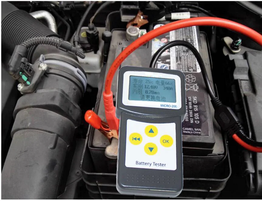 12V Digital Car Battery Tester Auto Vehicle Battery ...