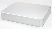 WA93 Aluminum enclosure Preamp chassis Power amplifier case/box size 336*433*80mm