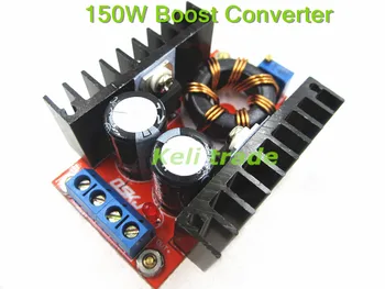 

1pcs 150W Boost Converter DC-DC 10-32V to 12-35V Step Up Voltage Charger Module