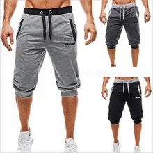 Новинка, мужские спортивные штаны, дышащие Хлопковые Штаны, впитывающие пот, тонкие шорты для фитнеса