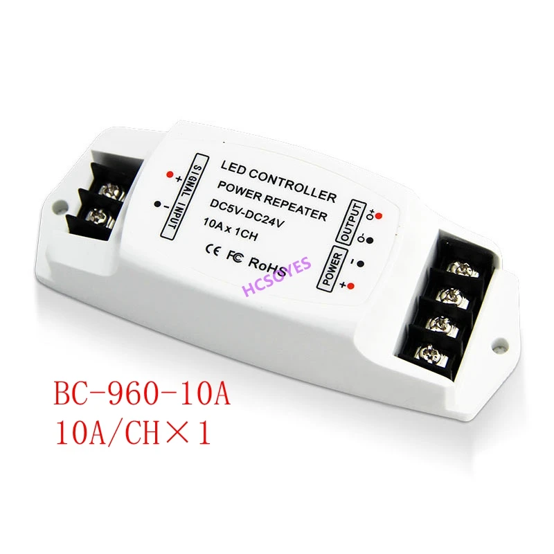 Led power Ampilier 5A* 3CH/8A* 3CH/10A* 1CH ретранслятор данных/led RGB/моно усилитель PWM репитер мощности для светодиодной полосы света, DC5V-24V