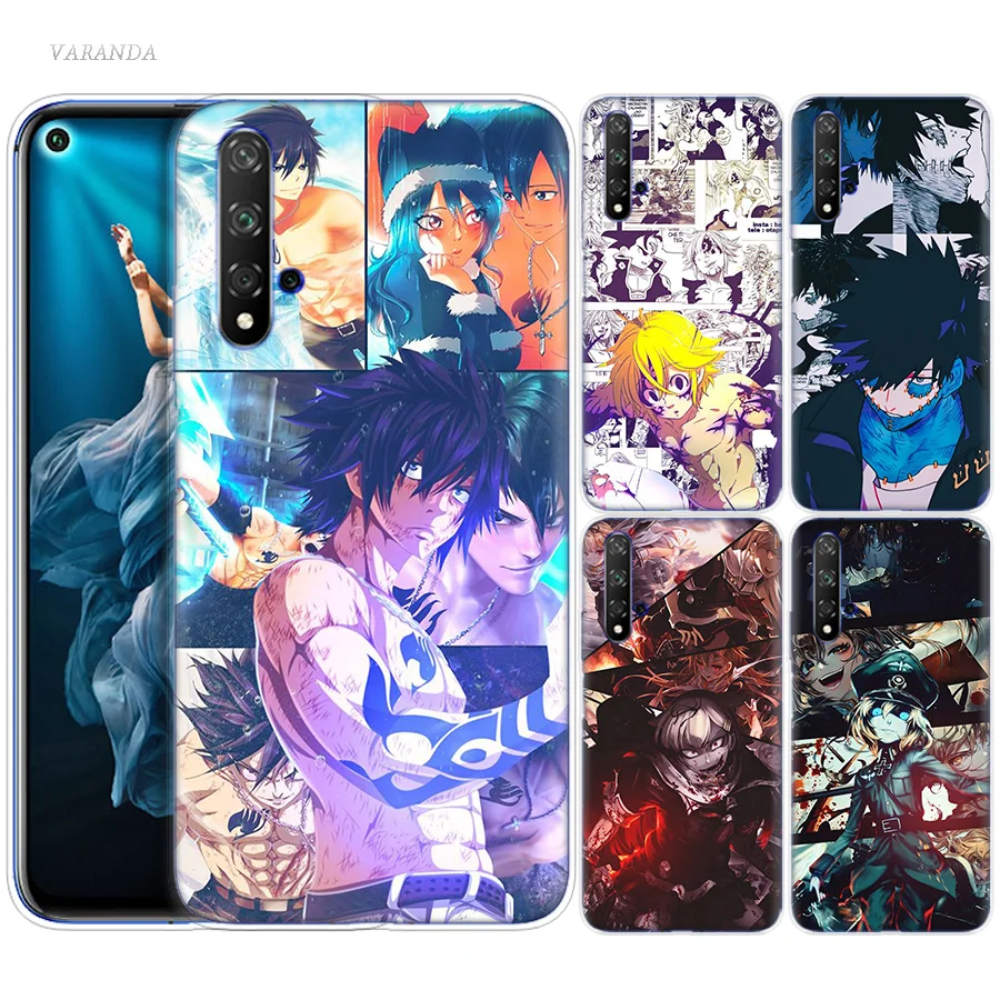 

My Hero Academy Case for Huawei Honor 8X 8C 8 9 10 20 Play 8A lite Pro V20 Y9 Y7 Y6 Y5 Prime 2018 2019 Silicone Anime Phone Bags