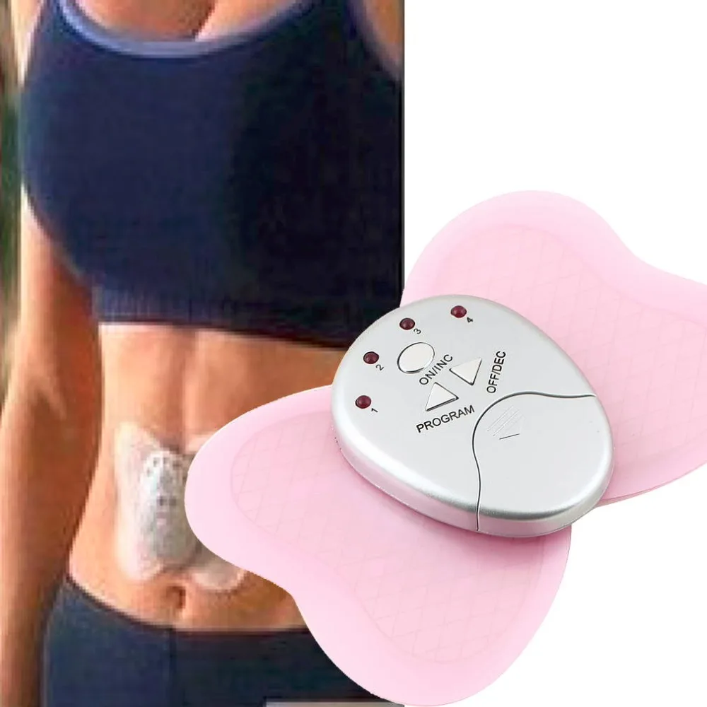 

Mini Electronic Body Muscle Butterfly Massager Slimming Vibration Fitness Professional Health Care Random Color