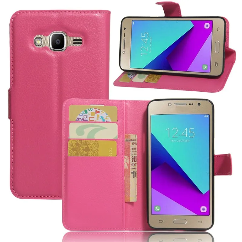 Wallet Case For Samsung Galaxy J2 Prime Covers SM-G532F G532F G532 Leather  (6)