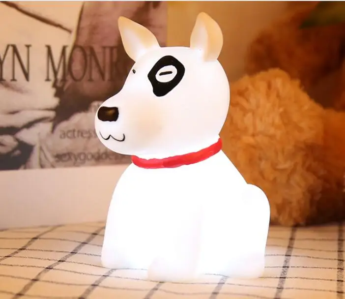 

Creative Dog Nightlight Children's Bedroom Decoration Cartoon Lamp Baby Sleeping and Feeding LED Eye Protection Lamp