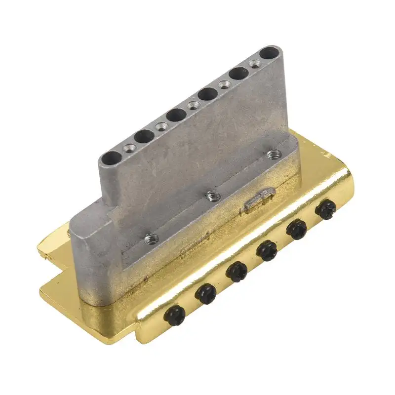 

Vintage-Style Strat Bridge Assembly Spacing - Gold