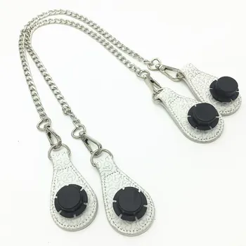 

1 pair 2 pc 7 Colors Shiny PU Drop attachment for Obag handle strap Drop end for O bag Obagsket handbag Women Bag 2017