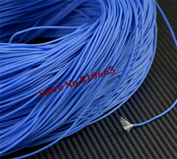 24AWG красный/черный/желтый/синий цвет силиконовый провод мягкий кабель для