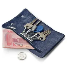 Лидер продаж Для мужчин из искусственной кожи бумажник автомобильный брелок для ключей с 6 Чехол для колец чехол для ключей для Для женщин Для мужчин, сумочки известного бренда carteira masculina