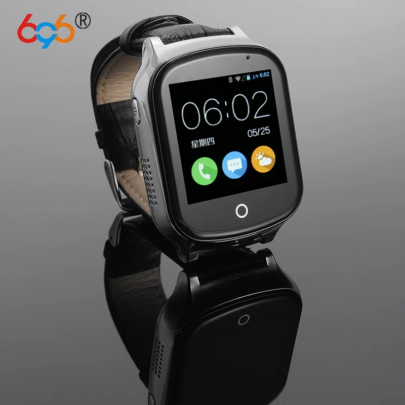 696 A19 Kid Precise 3G Smart GPS Watch A19 support GPS WIFI SOS LBS Camera Locate Finder emergency call for 3G child smartwatch