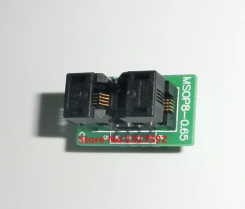 

MSOP8 to DIP8 MCU Test IC socket Programmer adapter Socket