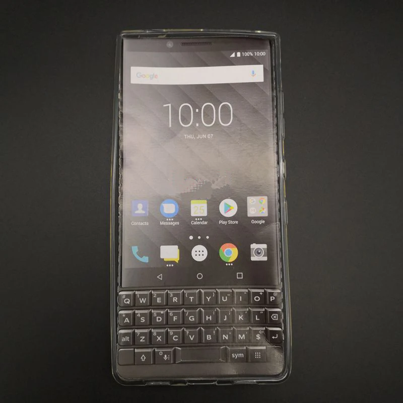 

TPU Back Cover Case for BlackBerry Key2 TPU Ultra Clear Transparent Soft Phone Case