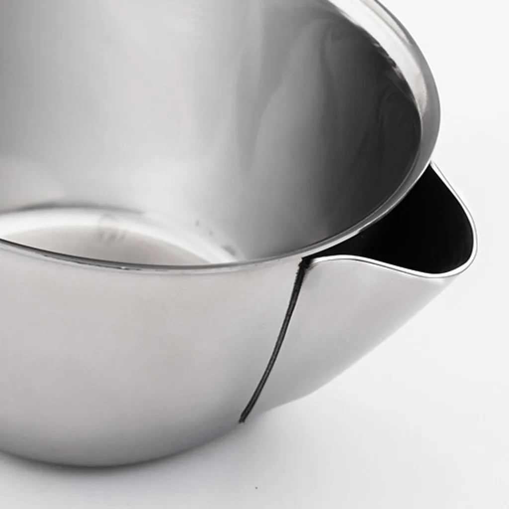 Масляный сепаратор для приготовления Жир StainlessSteel масляная миска для супа жировой сепаратор кухонная посуда Apr#05