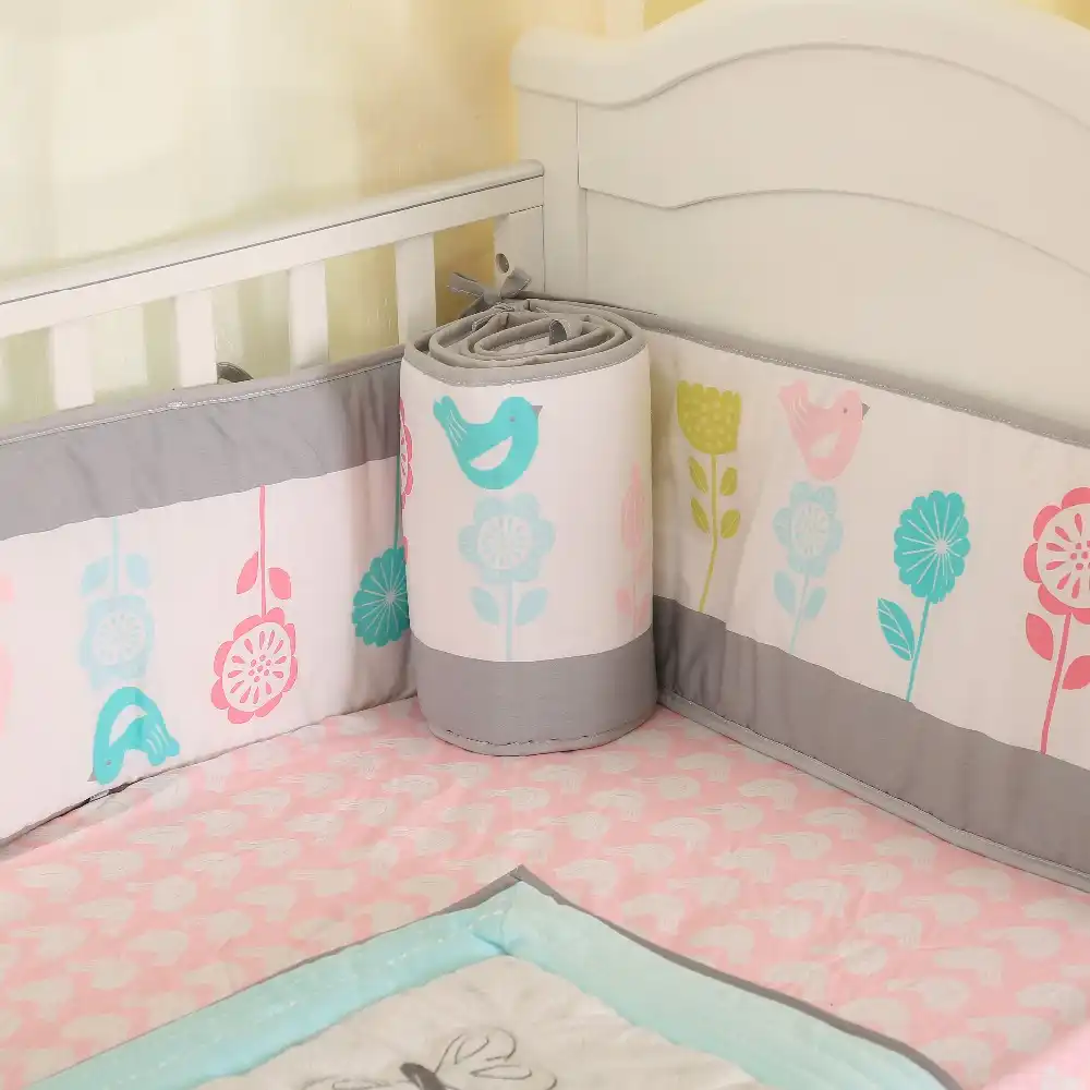 cherry blossom baby bedding