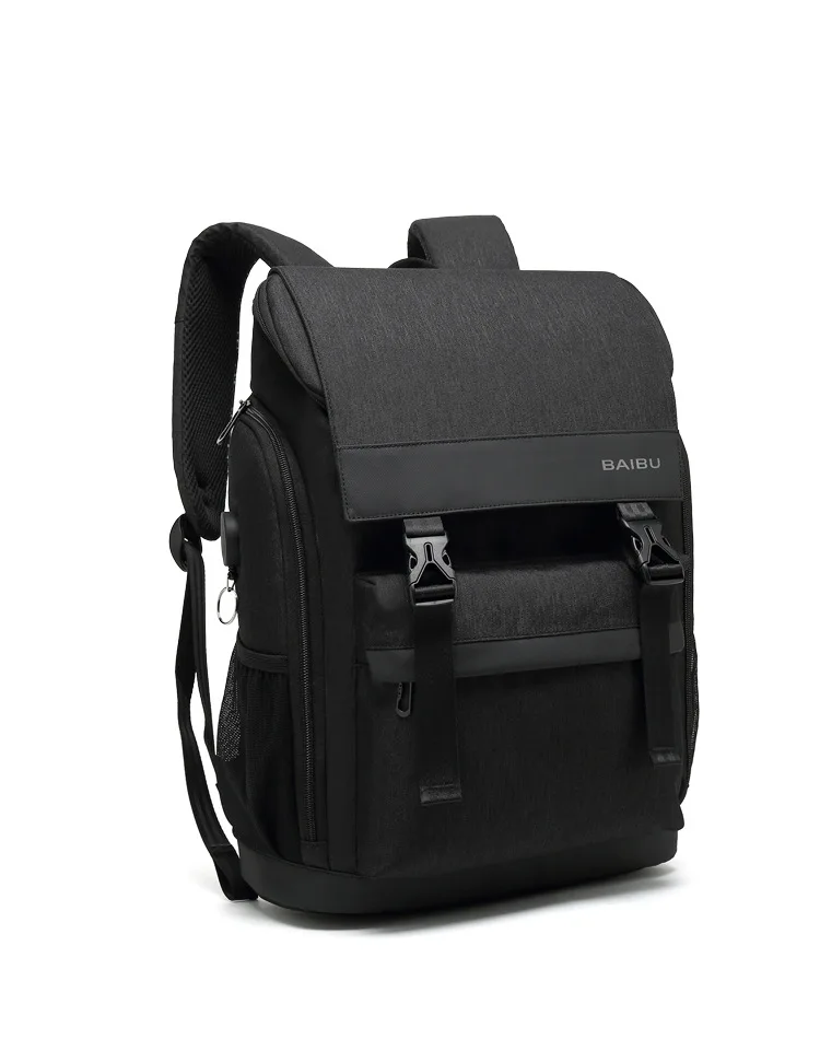 BAIBU мужской Противоугонный водонепроницаемый рюкзак 15,6 дюймов рюкзак для ноутбука студенческие мужские школьные сумки для подростков дорожная сумка