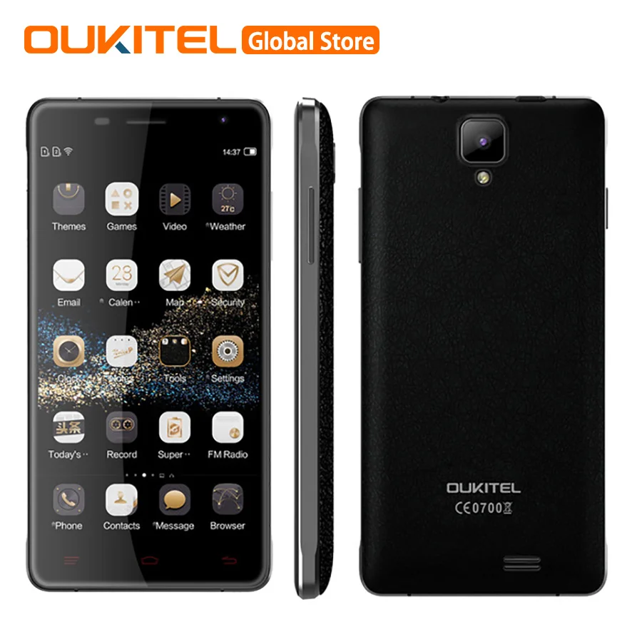 

Original Oukitel K4000 Pro MTK6735P Quad Core 1.0GHz Android 5.1 5.0" HD 2GB RAM 16GB ROM 5.0MP 4600mAh 4G LTE Mobile Phone