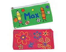 6 UNIDS/LOT. Cree su propio bolso del lápiz, Dibujo juguetes educativos toys. Early. Creative. Hobby, Kindergarten supplies.21x11cm.