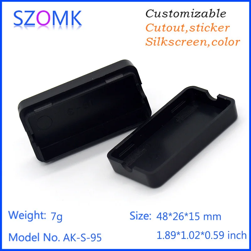 plastic enclosure for electronics control box szomk diy enclosure junction box plastic housing small abs instrument enclosure distribution box black plastic box enclosure electronics case (11).jpg