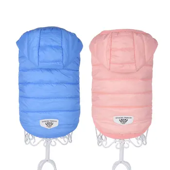 

FX16 Warm Winter Pet Dog Hoodie Clothes Soft Puppy dog cats Padded Down Jacket for Chihuahua Pet Hoodie Coat Clothing