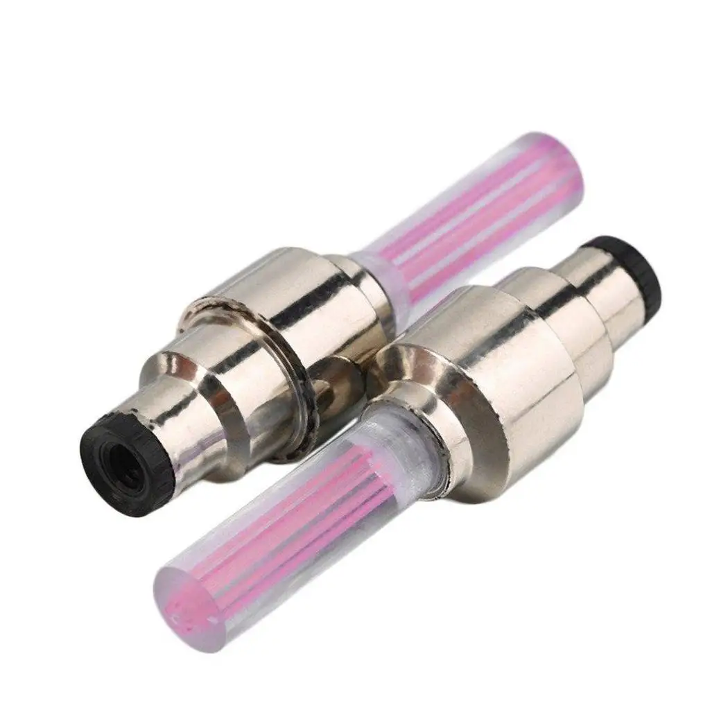 

Bicycle LED Tire Valve Lamp Tyre Car Motorcycle 3 x AG10 Button Cells Wheel Light Yellow, Red, Green, Blue