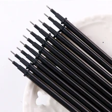 20 шт./партия, высокое качество, волшебная стираемая гелевая ручка, заправка, черные, голубые чернила, цветная вытирающая игла, стиль заправки для ручек, 0,5 мм