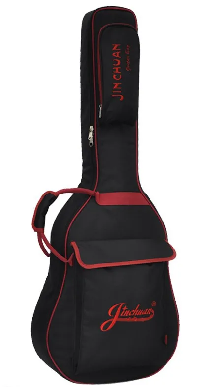 Профессиональный портативный чехол для акустической гитары 36, 38, 39, 40, 41 дюймов, мягкая сумка для концертов - Цвет: 39 inches bag