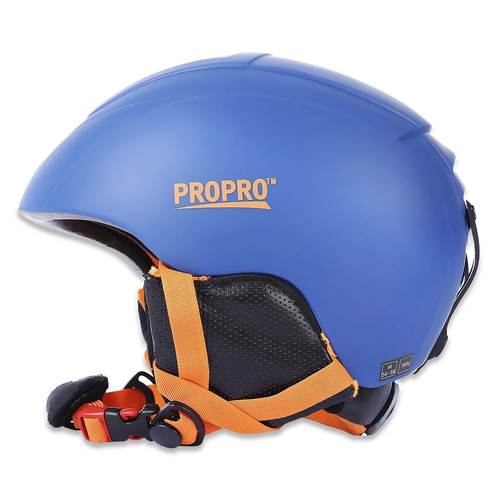 Все-в-одном лыжный шлем с внутренней регулируемой пряжкой лайнер Подушка слой Спортивная безопасность лыжные шлемы ABS пластик
