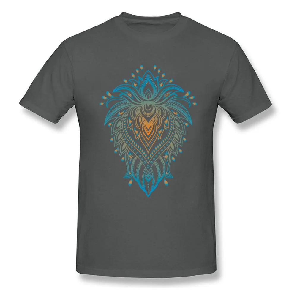 abstract mandala O-Neck T-Shirt Mother Day Tops Shirts Short Sleeve 2018 New Fashion Cotton Summer Tops Tees Simple Style Men's abstract mandala carbon