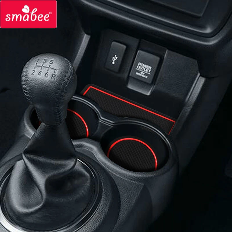 9 шт. резиновые коврики для дверей HONDA AMAZE BRIO 2015 2017|pad pad|pad for cuppads door |
