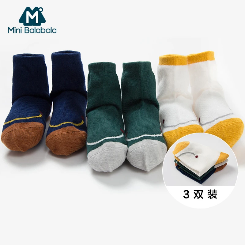 

Mini Balabala 2018 New Solid Kids Toddlers Girls Soft Socks Colorful Children Autumn Winter Leg Warmers children's socks