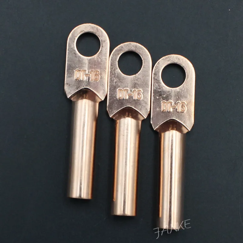 1 шт. медный Концевой Зажим для болтов диаметром 8 5 мм|cable lugs terminals|cable lugterminal connector |