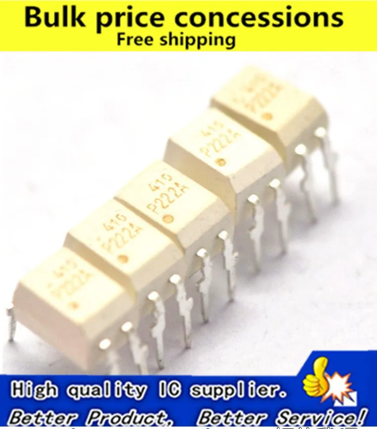 送料無料 40 ピース/ロット TLP222A P222A DIP 4 新オリジナル|スクリーンプロテクター| - AliExpress