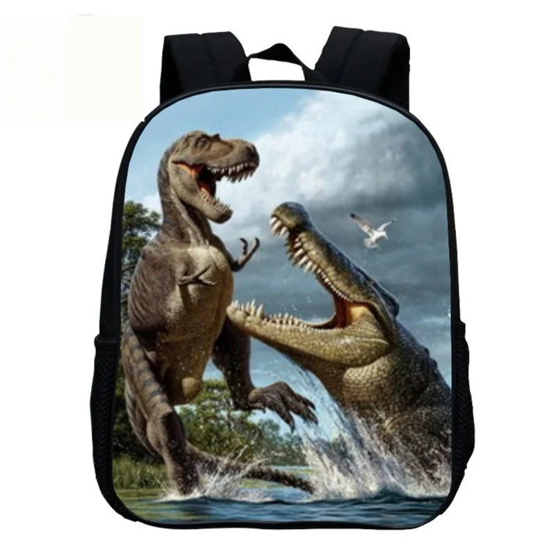Динозавр Узор Животные мир школьный Парк Динозавров Юрского периода Детский рюкзак Детский подарок для ребенка сумка для путешествий игрушки 30 см - Цвет: 9