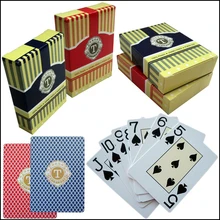 Пластик карты покер красный Техас игральные карты покер основной Водонепроницаемый 54 синий скраб Пластик карт колода клуб Азартные Игры игры