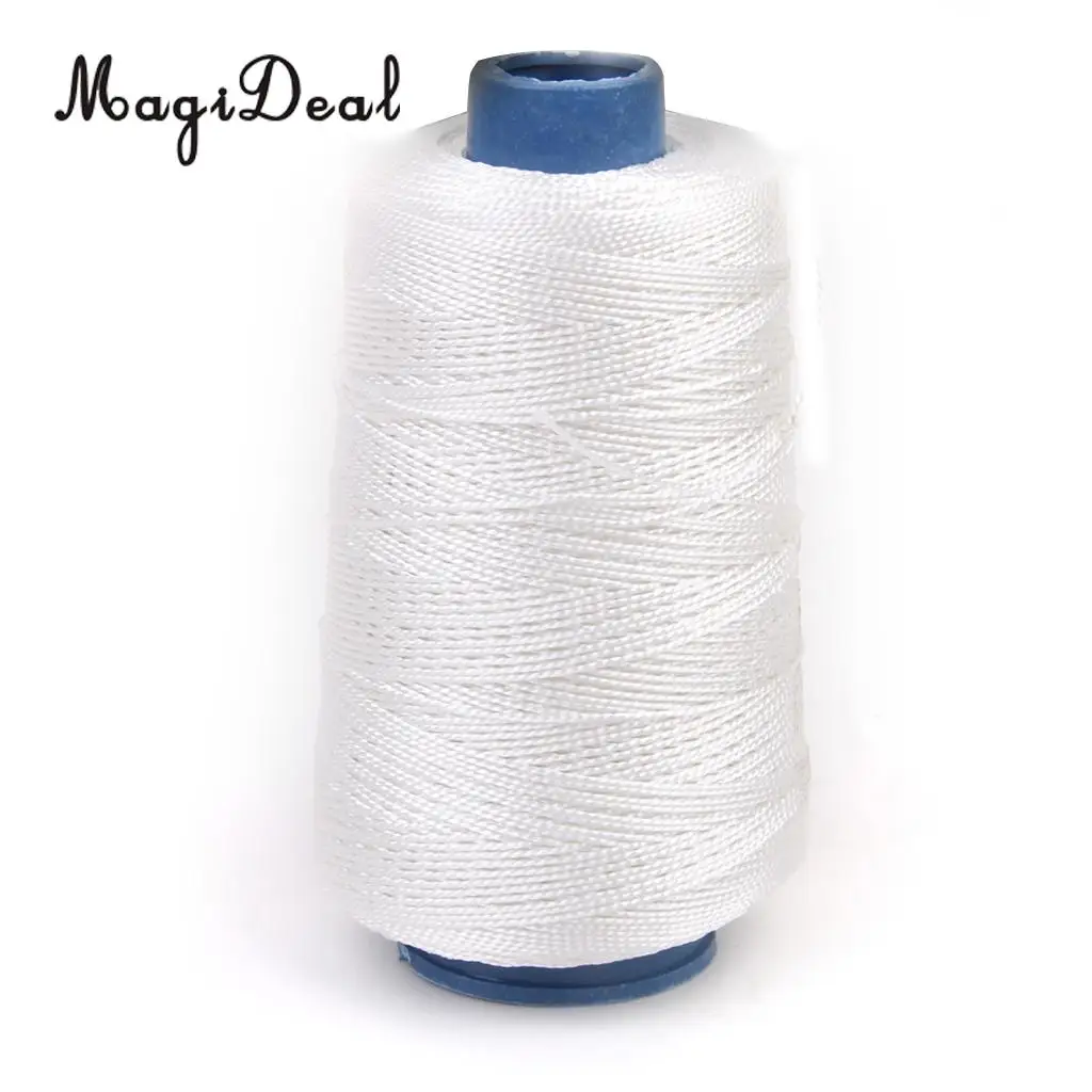 350M 80LBS Coffee Nylon Twisted Bowstring Thread Kite Line String Sewing Cord for Outdoor Hunting Archery Camping Clothes Access