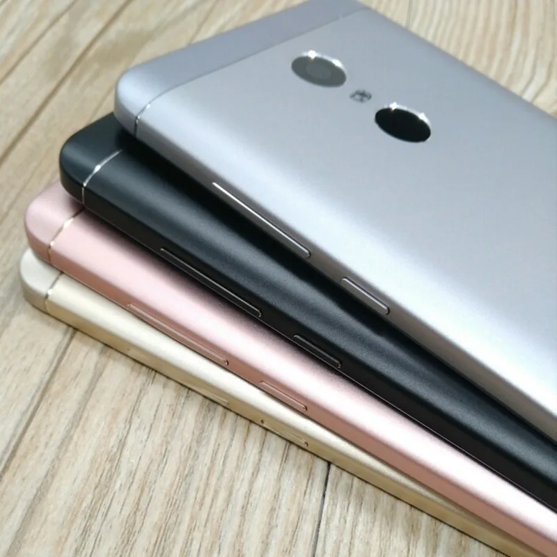 Для Xiaomi Redmi Note 4X4 Гб памяти, Процессор MTK Helio X20 Батарея задняя крышка Корпус дверь задняя крышка Крышка корпуса запасных Запчасти
