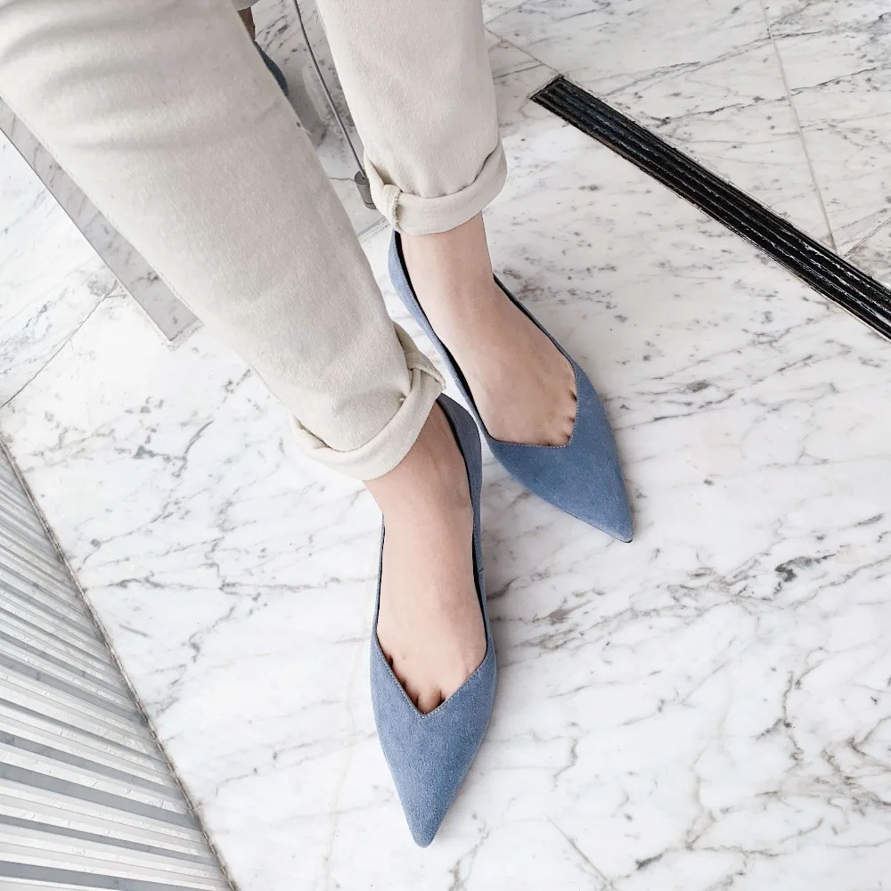 Lenkisen Европейский дизайнер тонкий на среднем каблуке с острым носком элегантные офисные женские узкие туфли-лодочки из натуральной кожи