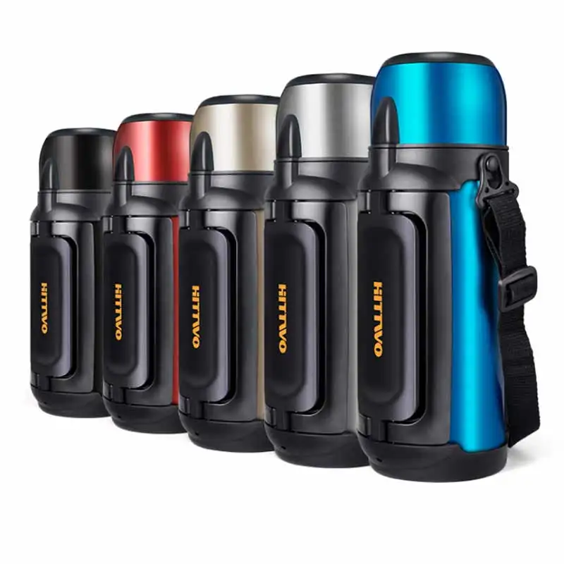 

1500ml Insulated Business long-lasting preservation Bottle Stainless Steel Thermo Vacuum Flask Big Capacity For Outdoor Sports
