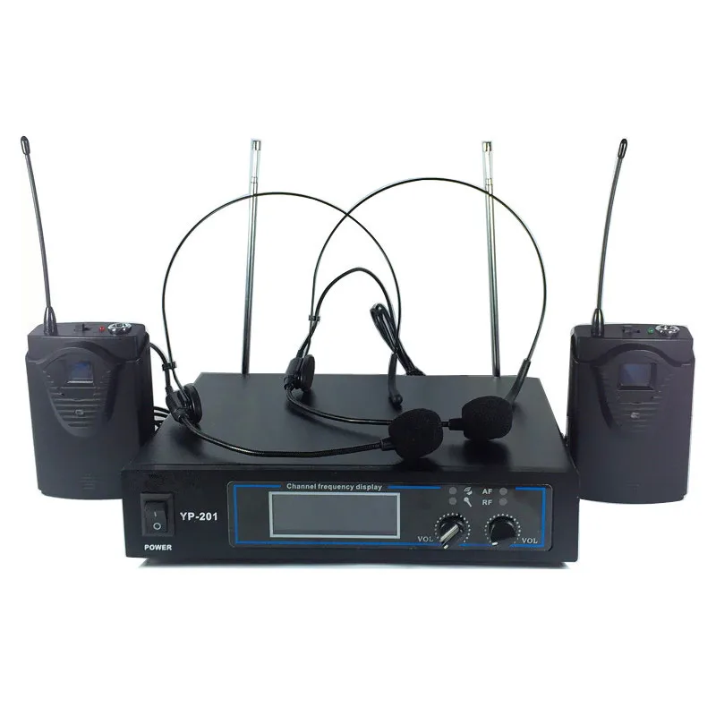 Wireless Microphone System DJ Karaoke Lapels, Headset ear microphone