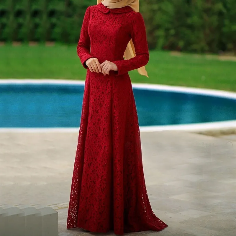 Evening Dress 2017 Arabic Long Gowns 
