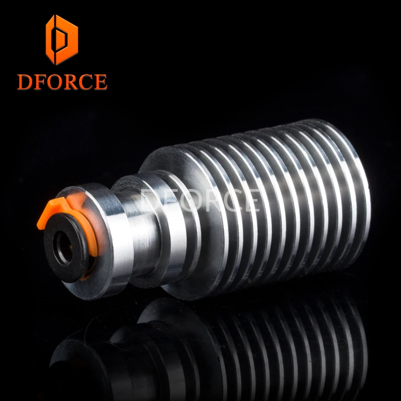 DFORCE Highall-metal v6 hotend 12 В/24 В пульт дистанционного Bowen печати j-головка Hotend и вентилятор охлаждения кронштейн для E3D HOTEND для PT100