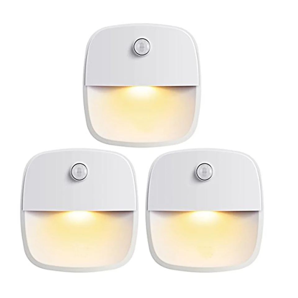Smart Night Light Motion Sensor Activated Battery Powered Baby Sleeping Home WC Bedroom Toilet
