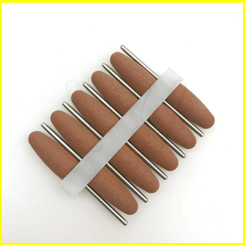 40pcs Silicone Rubber Dental Polishing polisher grinders nail drill bits for electric manicure and Oral intial polishing Burs (4)
