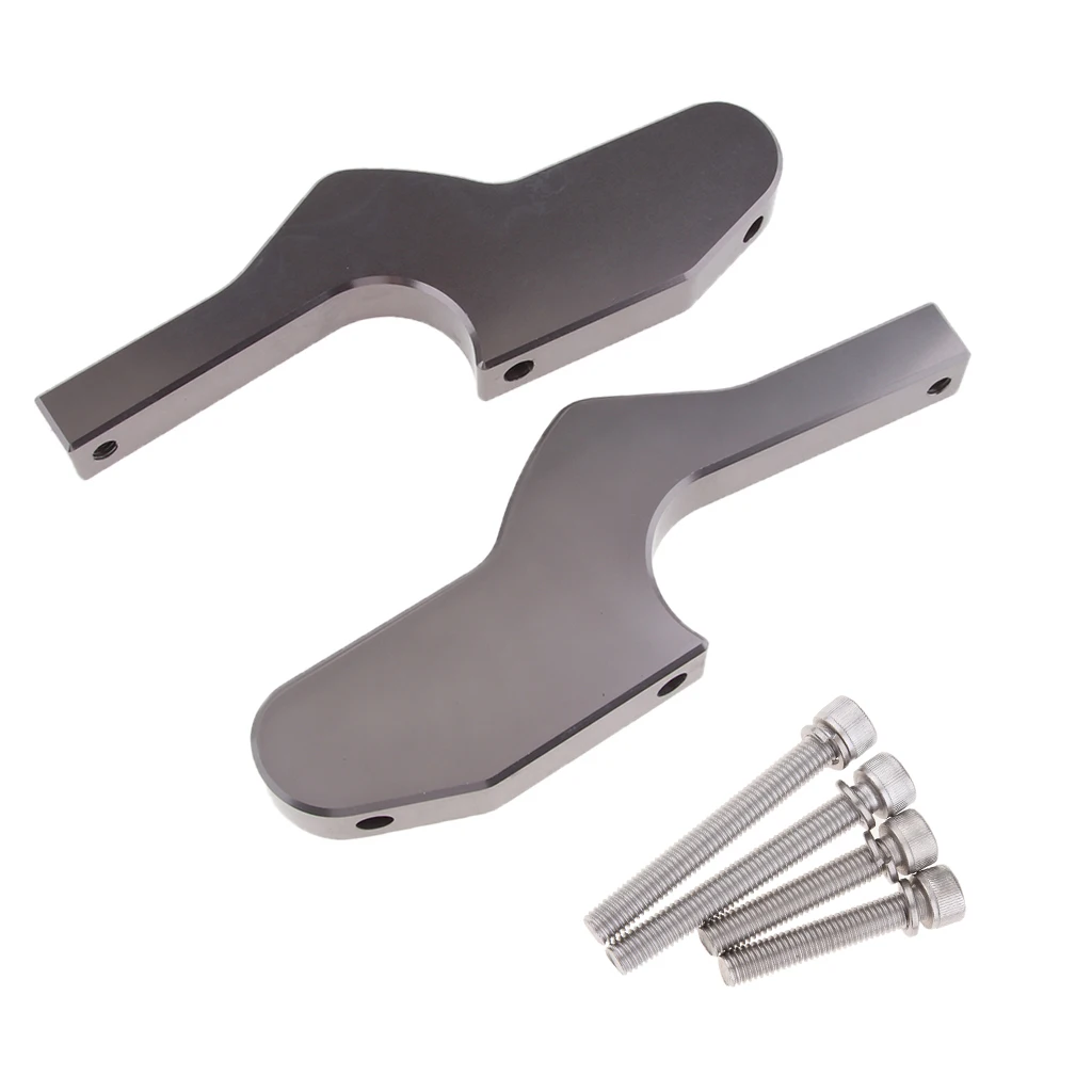Footrest Mount Foot Peg Extensions Passenger Footpeg Extended for Vespa GTS 300ie Motorcycle Foot Peg Support Extension