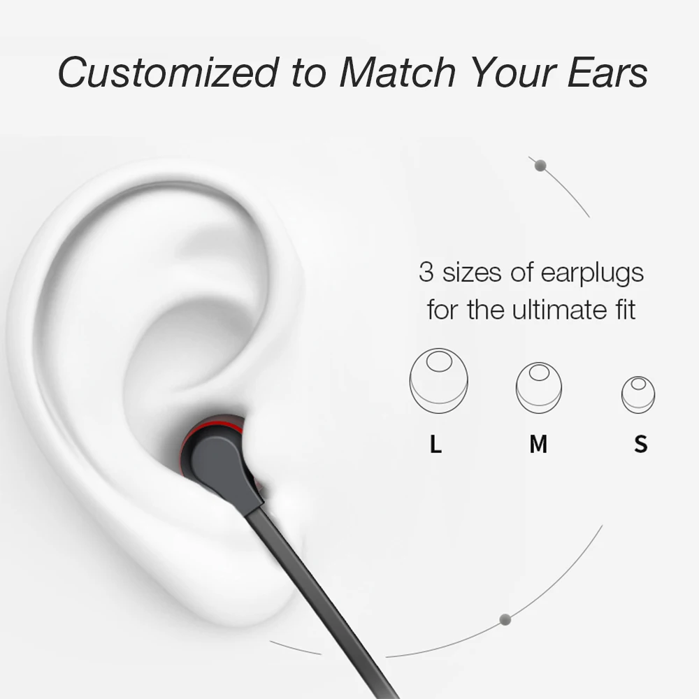 Dacom L06 HD Sound Neckband Magnetic Bloototh Bluetooth Earphone Wireless Headphones Sport Bass in Ear phone Stereo Headset Buds