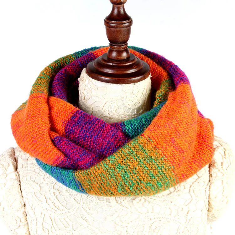 

Autumn winter lic women scarf Thicken knitting Wool Collar Shawl Neck Warmer Fashion High Quality Scarves female Wrap soft 308