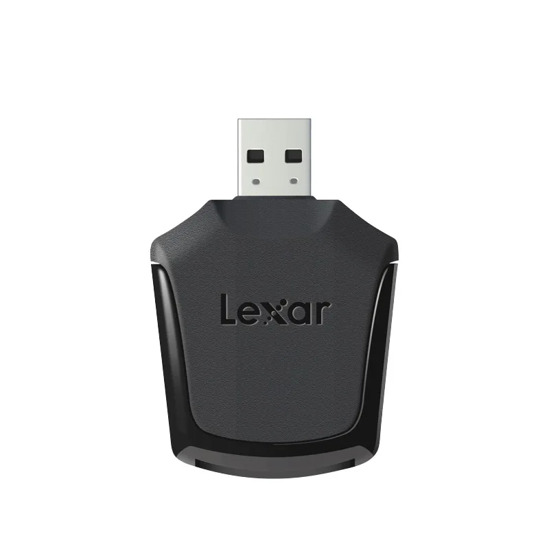 Lexar Профессиональный USB 3,0 кард-ридер SD карта SDHC SDXC карта памяти высокоскоростной Однопортовый UHS-II для sd-карт - Цвет: Черный