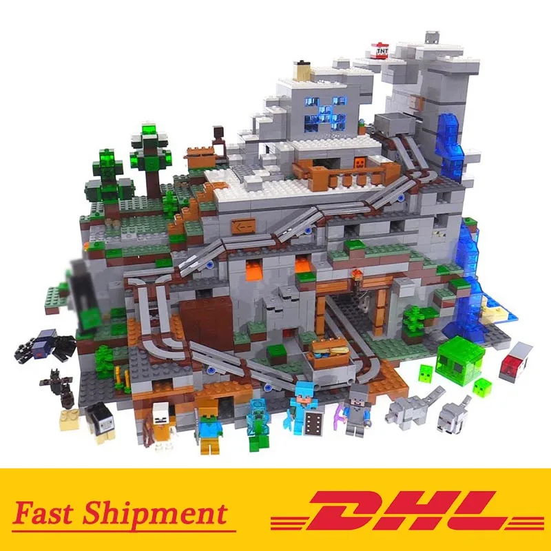 Лего Майнкрафт Горная Шахта Купить