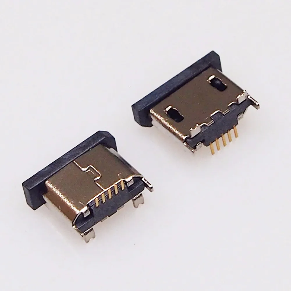 25 шт. вертикальный SMT Micro USB гнездо micro 5 p USB разъем 180 градусов SMT
